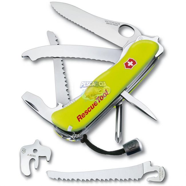 Canivete Victorinox Rescuetool + Bainha 13 Ferramentas