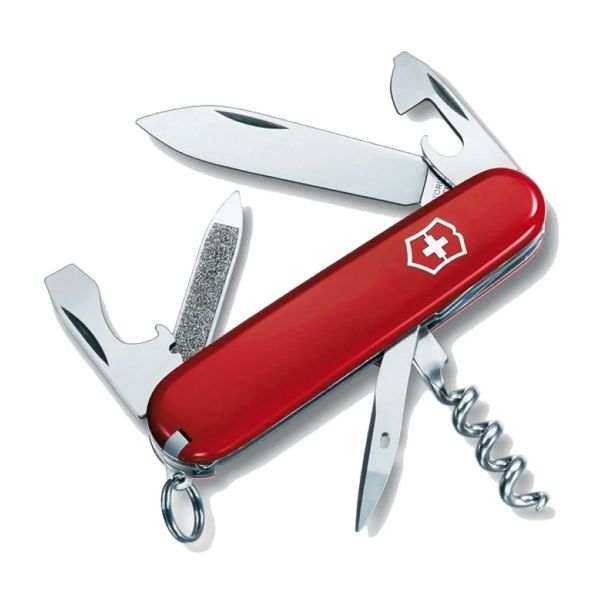 Canivete VictorInox Sportsman 13 Funções Vermelho Ref. 0.3803