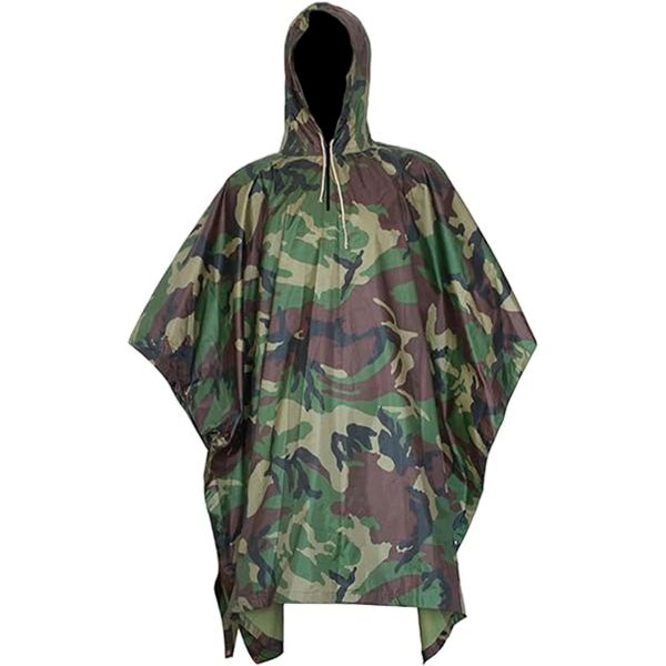 Capa De Chuva Poncho Raitak 210x140CM Camuflado RT1157CAM