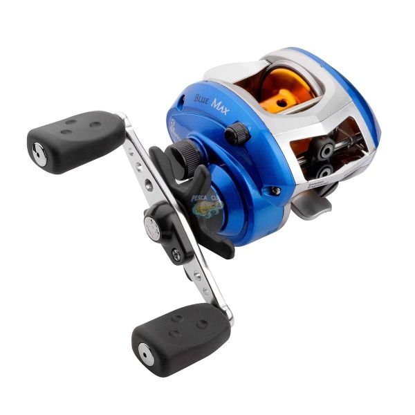 Carretilha Abu Garcia Revo Blue Max - ESQUERDA - Drag 6,8 kg e 5Rol