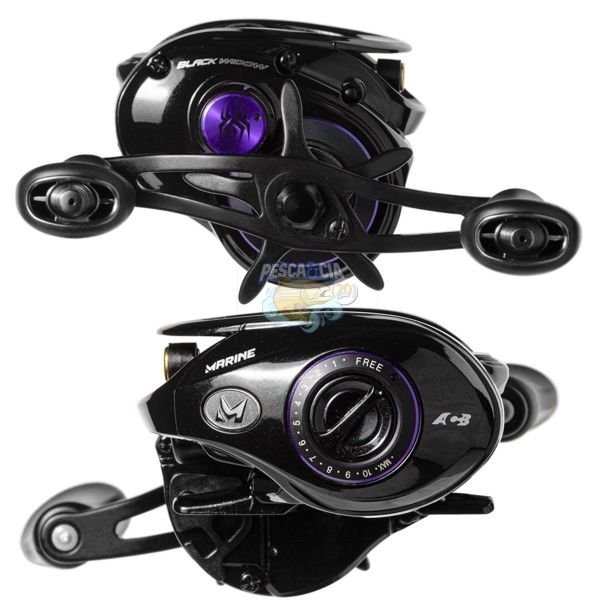 Carretilha Lubina GTX Black Widow SHI 9.5:1 2022 -  Direita