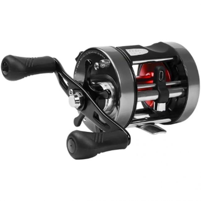 Carretilha Marine Sports Caster Power 400 4 Bi - Drag 5Kg e 4Rol