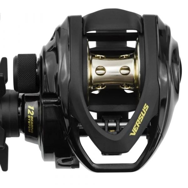 Carretilha Marine Sports Versus 1200 GTS - ESQUERDA - Drag 6Kg e 12Rol