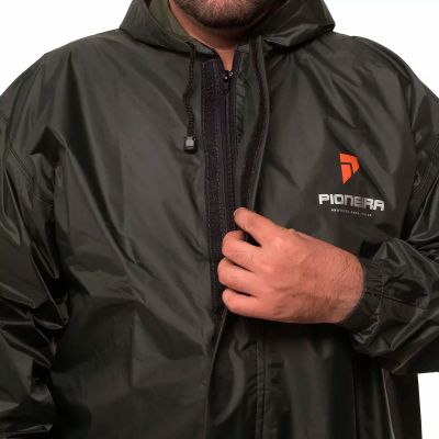 Conjunto Pescador Pioneira Nylon Storm Preto P