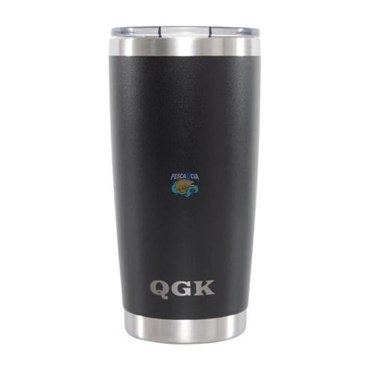 Copo Term. Tumbler Qgk Black C/Tampa 591ml