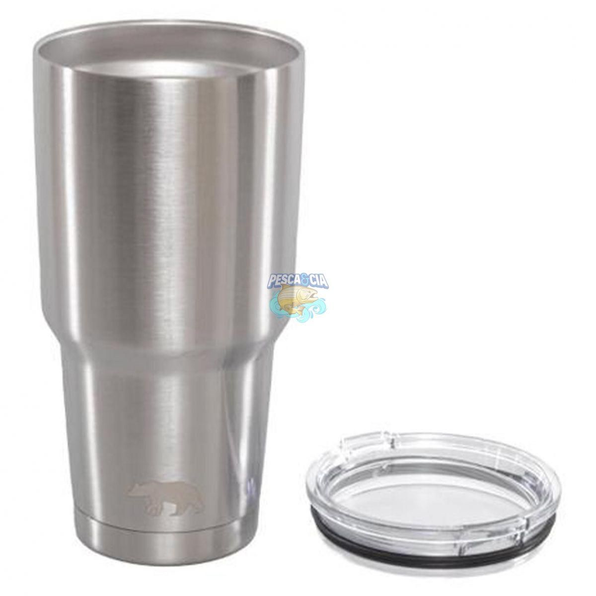 Copo Term Tumbler QGK Inox Com Tampa 887ML