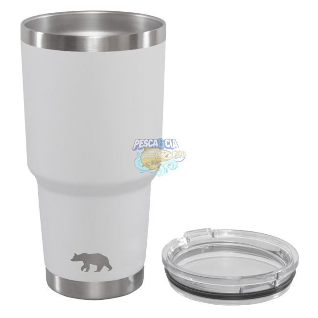 Copo Term Tumbler QGK White Com tampa 887ML 