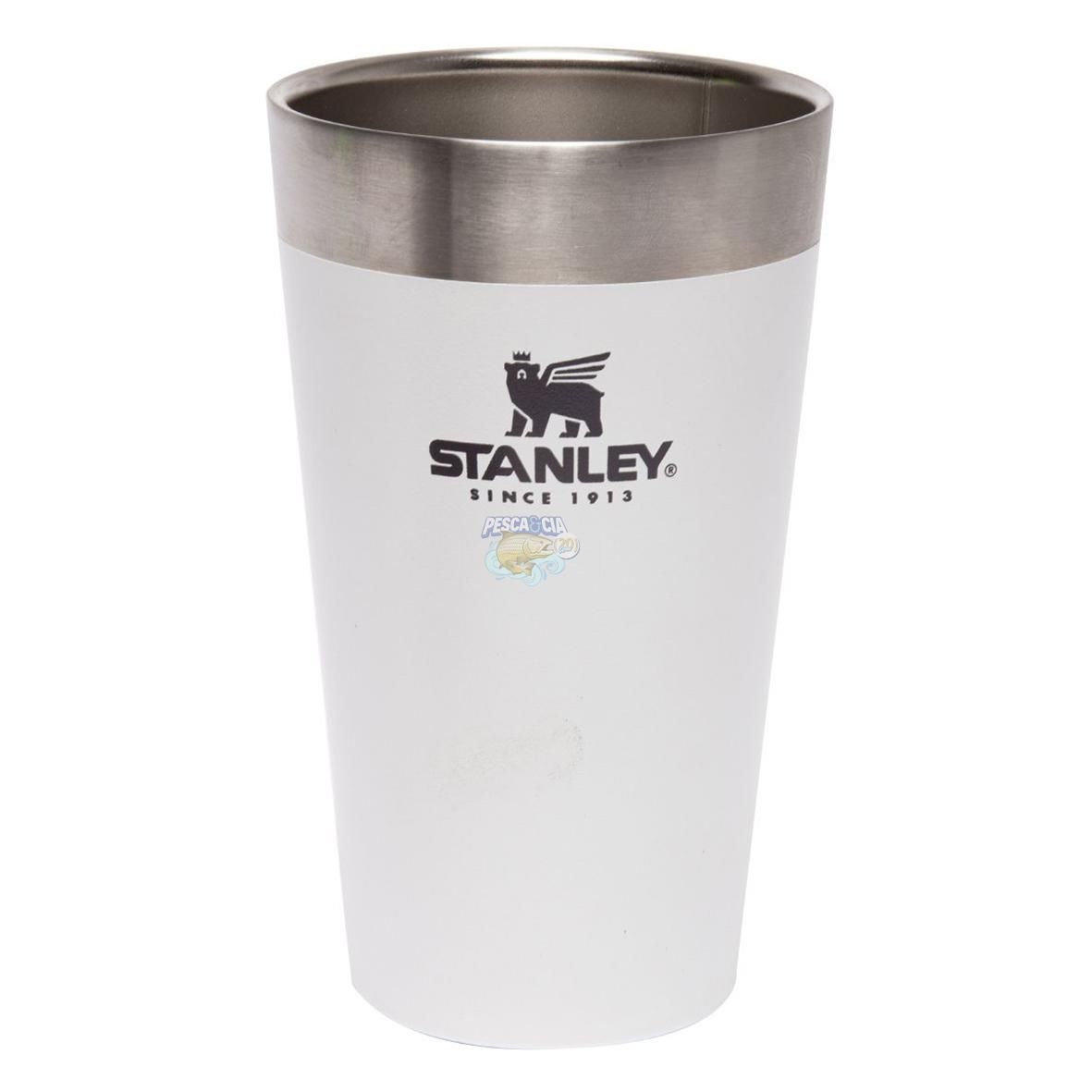 Copo Térmico Cerveja Stanley Sem Tampa - 473ml Branco