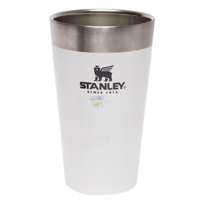 Copo Térmico Cerveja Stanley Sem Tampa - 473ml Branco