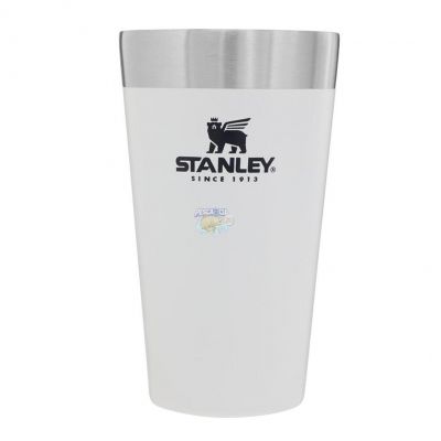 Copo Térmico Cerveja Stanley Sem Tampa - 473ml Branco