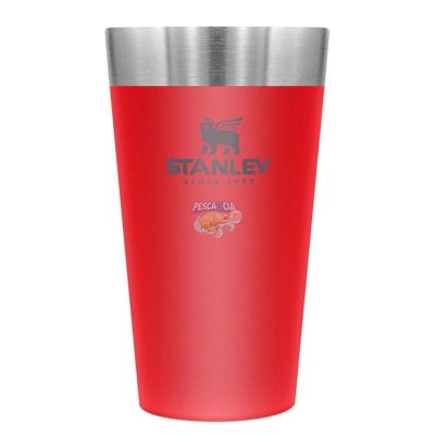 Copo Térmico Cerveja Stanley Sem Tampa - 473ML - Flame Red 