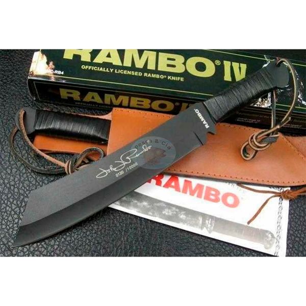 FACA TATICA RAMBO IV ACO CARBONO 1060 RBM4