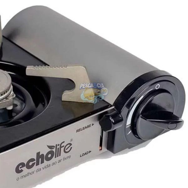 Fogareiro Portatil Alu Compact Echolife - Fo0004