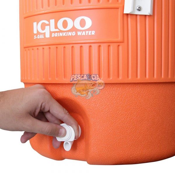 Galão Térmico Igloo Seat Top Laranja 031260