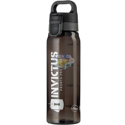 Garrafa Plastica Invictus Atomic Preto 830ml