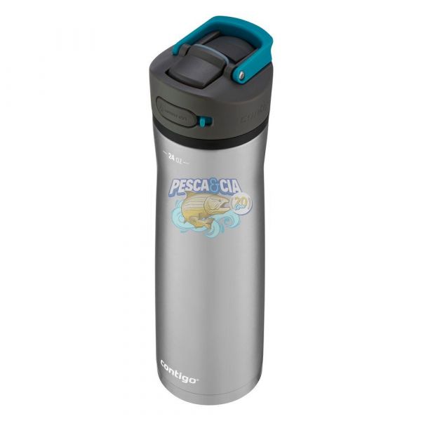 Garrafa Térmica Autospout Ashland Chill 2.0 710ml Inox Azul Contigo