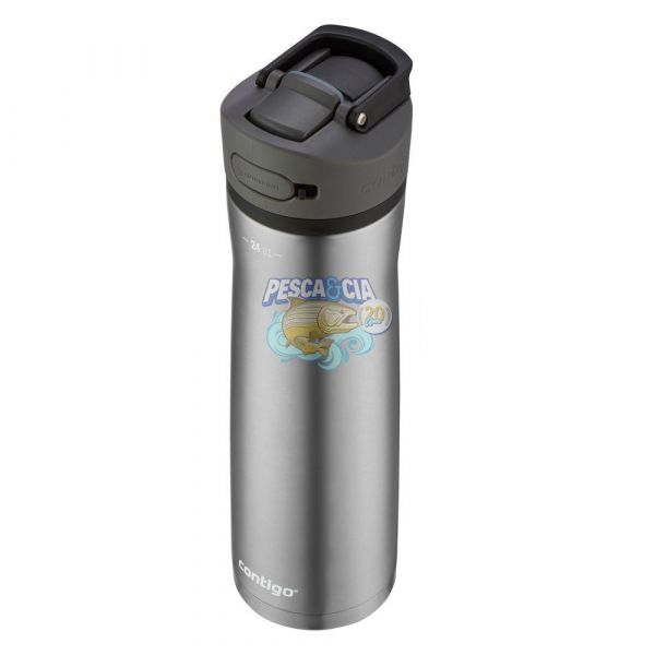 Garrafa Térmica Autospout Ashland Chill 2.0 710ml Inox Preto Contigo