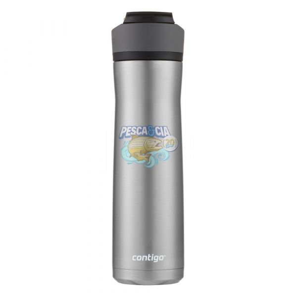 Garrafa Térmica Autospout Ashland Chill 2.0 710ml Inox Preto Contigo