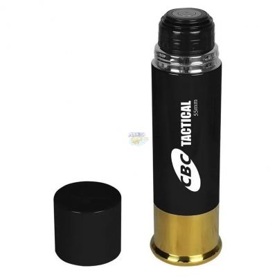 Garrafa Térmica Cartucho Tactical CBC - Preto