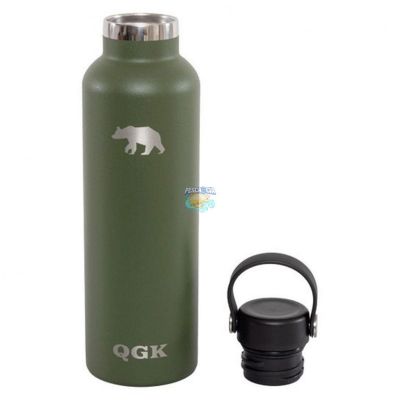 Garrafa Termica PE QGK Military VD Com Tampa 709ml