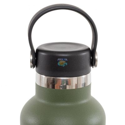 Garrafa Termica PE QGK Military VD Com Tampa 709ml