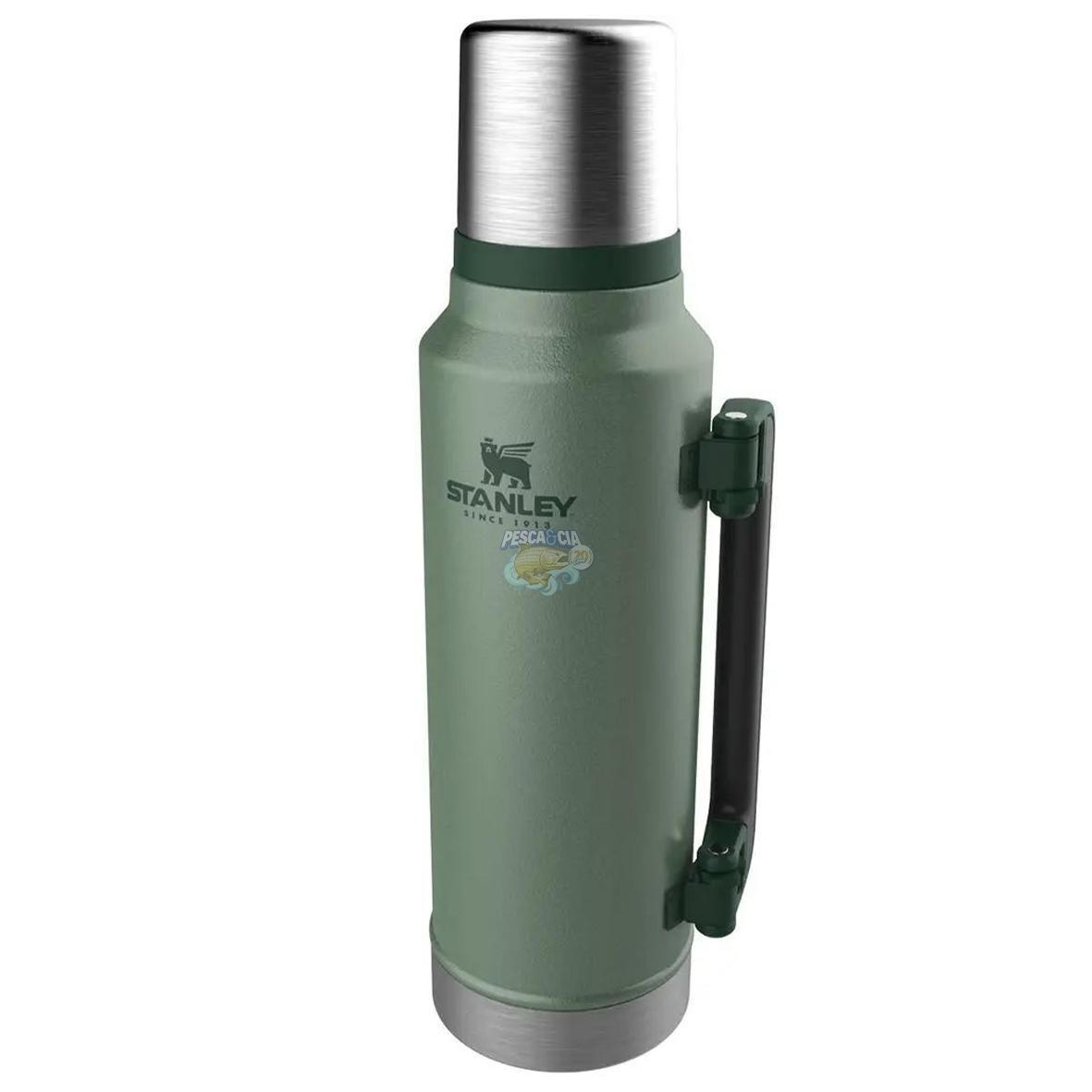 Garrafa Térmica Stanley Classic Hammertone - 1L Verde