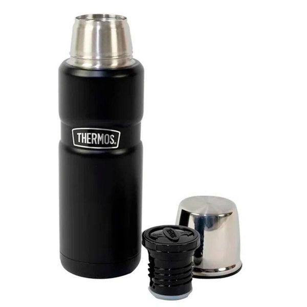 Garrafa Térmica Thermos Makalu Preto - 470ml