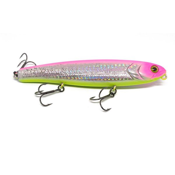 Isca Artificial Jackall Bonnie 128 Flash Pink Chartreuse