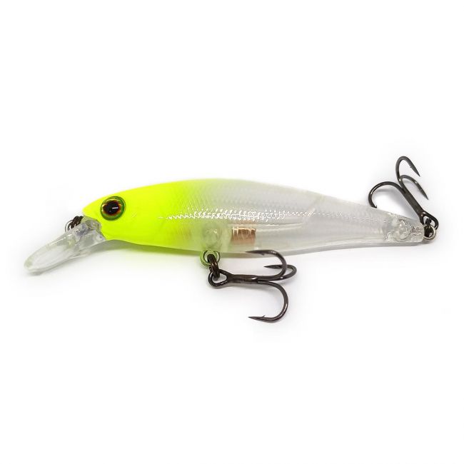 Isca Artificial Jackall Squad Minnow 65sp Chart Head Clear