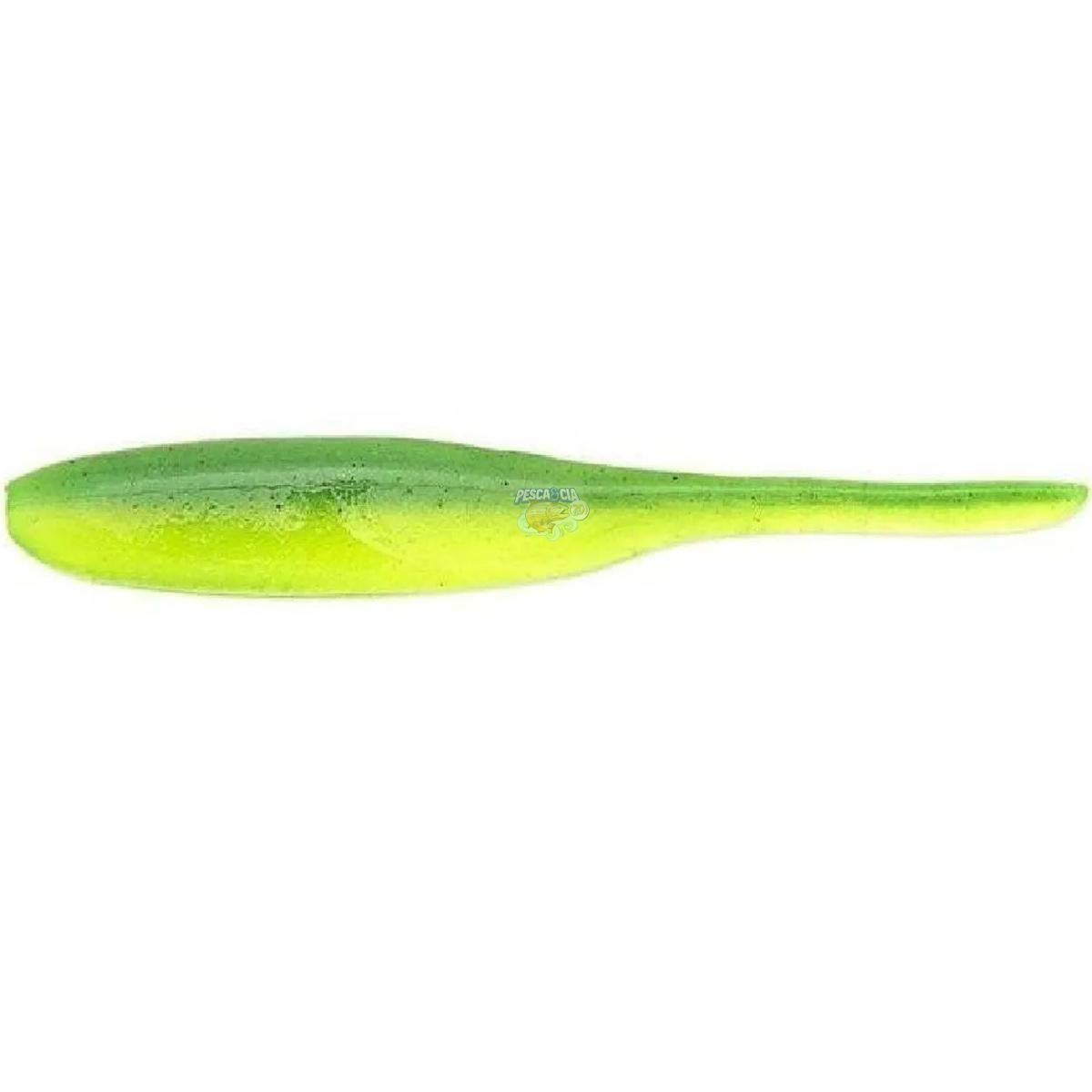 Isca de corpo mole Keitech Impact 3 Lime Chartreuse / 424