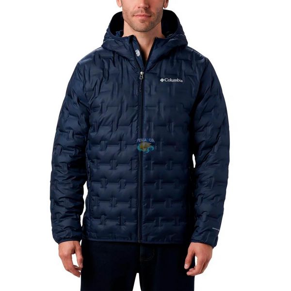 Jaqueta Columbia Delta Ridge Down Hooded Azul EEG