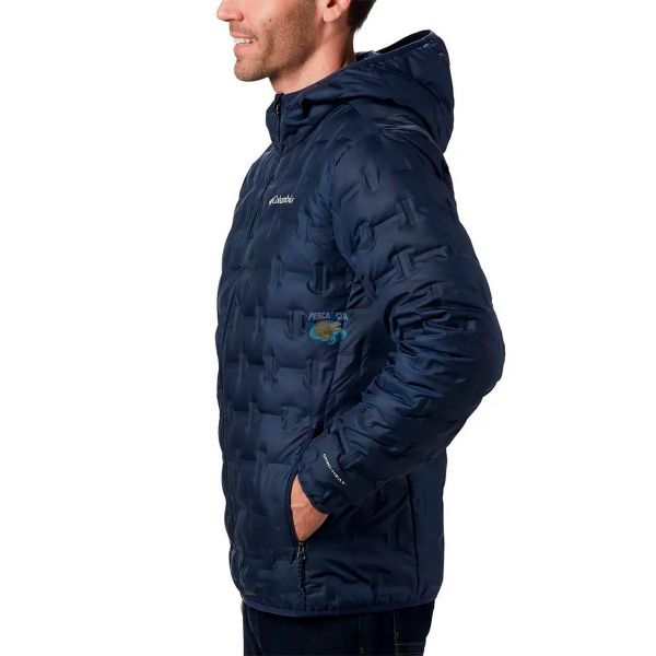 Jaqueta Columbia Delta Ridge Down Hooded Azul EEG