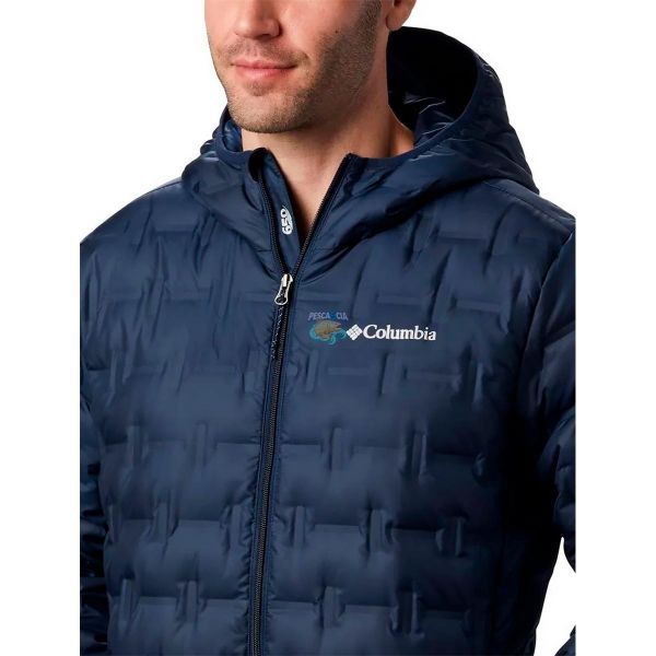 Jaqueta Columbia Delta Ridge Down Hooded Azul EEG