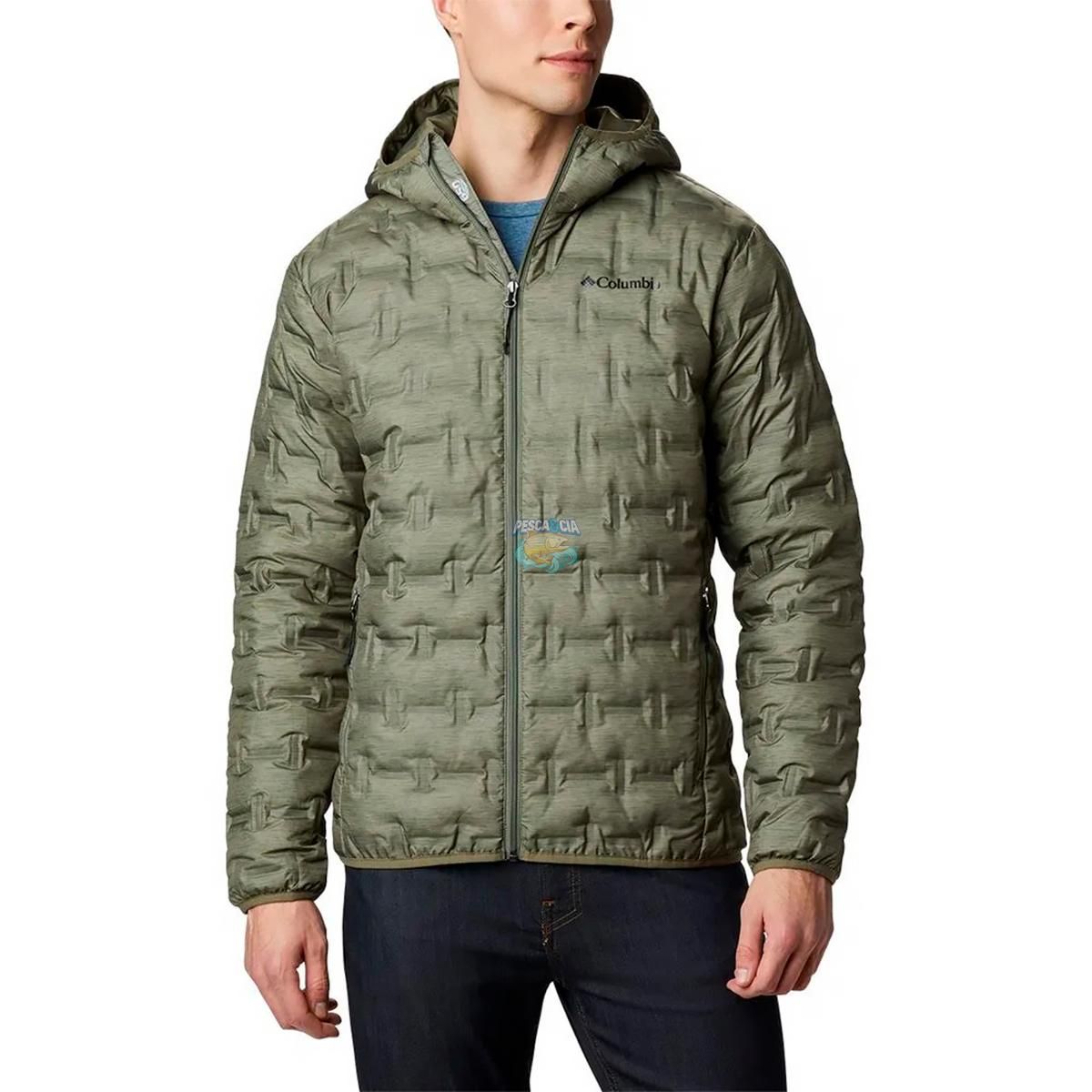 Jaqueta Columbia Delta Ridge Down Hooded Verde GG