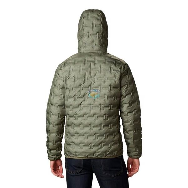 Jaqueta Columbia Delta Ridge Down Hooded Verde GG