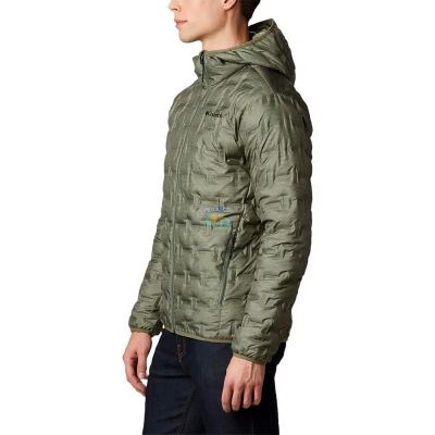 Jaqueta Columbia Delta Ridge Down Hooded Verde GG