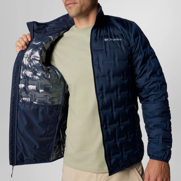 Jaqueta Columbia Delta Ridge II Down Collegiate Navy Tam. M