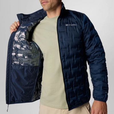 Jaqueta Columbia Delta Ridge II Down Collegiate Navy Tam. P