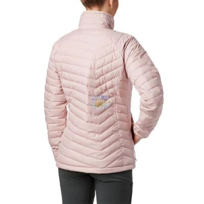 Jaqueta Columbia Feminina Powder Lite Rosa GG Wk1498