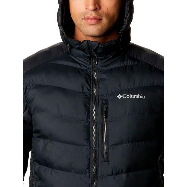 Jaqueta Columbia Labyrinth Hooded Preta Tam.G