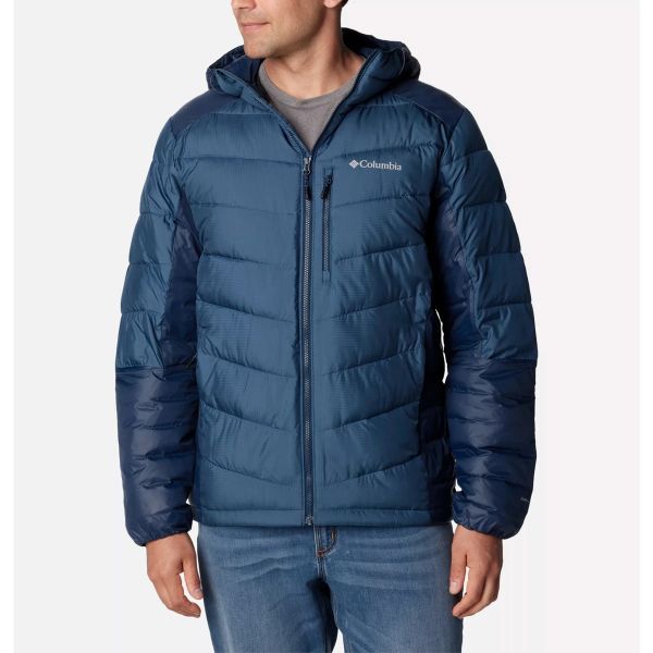 Jaqueta Columbia Labyrinth Hooded Surf Blue G