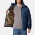 Jaqueta Columbia Labyrinth Hooded Surf Blue G