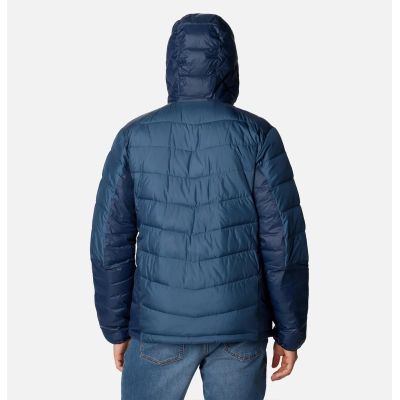 Jaqueta Columbia Labyrinth Hooded Surf Blue GG