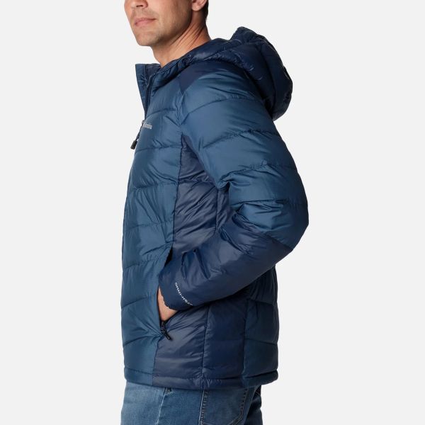 Jaqueta Columbia Labyrinth Hooded Surf Blue P