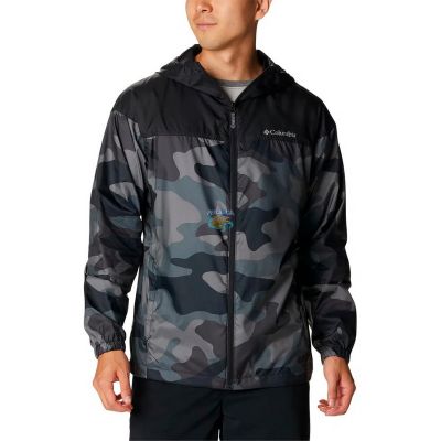 Jaqueta Columbia Masculina Flash G Preto/Camuflado