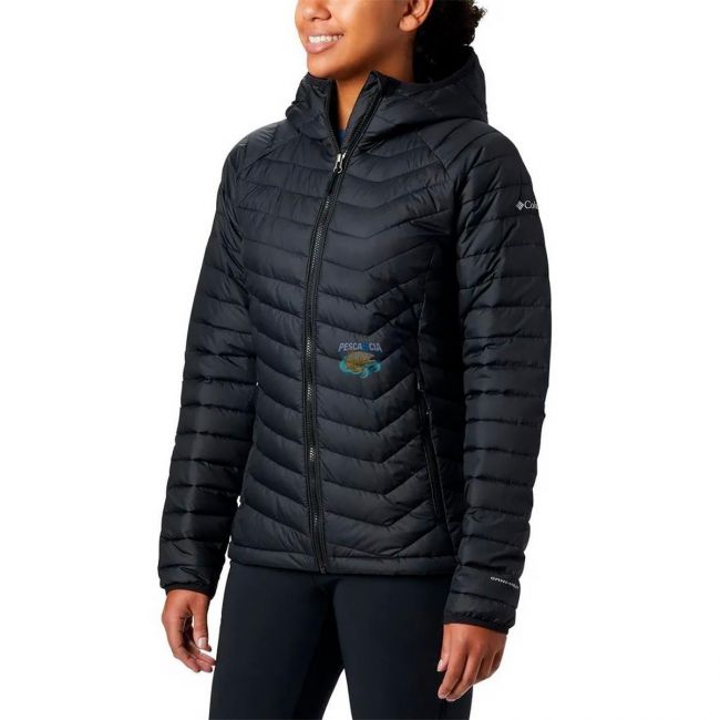 Jaqueta Columbia Powder Lite Black Feminina Tam.G 