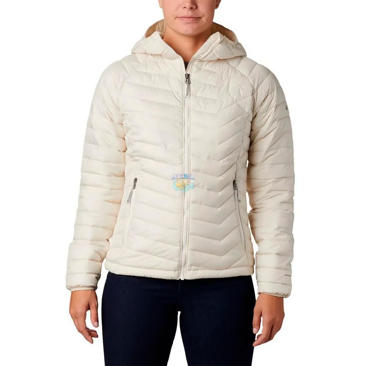 Jaqueta Columbia Powder Lite Creme Feminina M