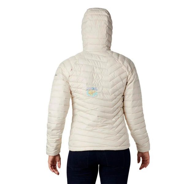 Jaqueta Columbia Powder Lite Creme Feminina M