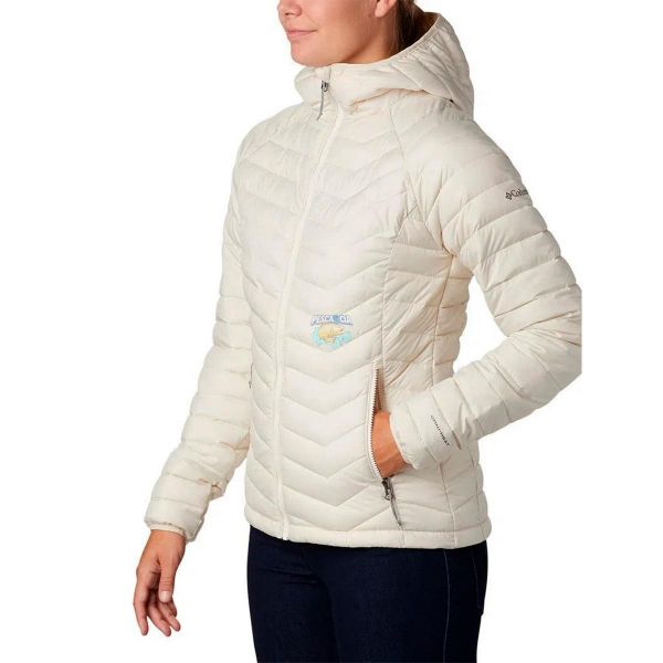 Jaqueta Columbia Powder Lite Creme Feminina M