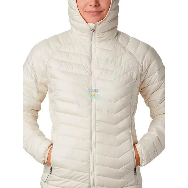 Jaqueta Columbia Powder Lite Creme Feminina M